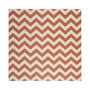 Courtyard Terracotta and Beige 7'10" x 7'10" Square Outdoor Area Rug