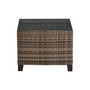 Oceanside Outdoor Side Table with Storage