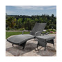 Jordon Outdoor Chaise Lounge & Accent Table Set