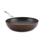 Nouvelle Copper Luxe Sable Hard-Anodized Non-Stick Stir Fry Pan