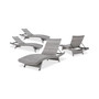 Trevor Outdoor Chaise Lounge (Set Of 4)