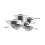 3.Clad Tri-Ply 10-Pc. Nonstick Cookware Set