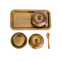 Acacia Wood 6 Piece Board Set