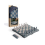 Checkers and Chess 2 in 1 Board Game Set, 63 Piece