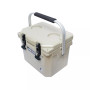 10 | 10.6 Qt. Premium Cooler with 2 Molded-in Cup Holders & Folding Aluminum Handle | Pink