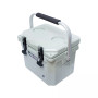 10 | 10.6 Qt. Premium Cooler with 2 Molded-in Cup Holders & Folding Aluminum Handle | Pink
