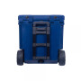 50 - 52 Qt. Premium Chest Cooler with Wheels and 4 Molded-In Cup Holders | White