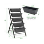 4 FT Vertical Raised Garden Bed 5-Tier Planter Box