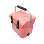 12 | 12.6 Qt. Premium Cooler with Molded-in Cup Holders and Folding Aluminum Handle |  Dark turquoise