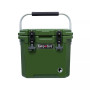 12 | 12.6 Qt. Premium Cooler with Molded-in Cup Holders and Folding Aluminum Handle |  Dark turquoise