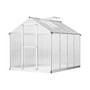 8' L x 6' W Stable Outdoor Walk-In Cold Frame Greenhouse Planter