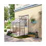 6' x 4' Walk-in Garden Polycarbonate Greenhouse Kit Adjustable Clear