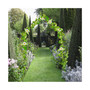 8'4'' High x 4'7'' Wide Steel Garden Arch Rose Arbor Climbing Plant Outdoor Garden