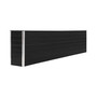 Raised Garden Bed 126"x15.7"x30.3" Galvanized Steel Anthracite