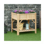 Raised Garden Bed, 6 Grid, 31" x 23" Storage Shelf for Vegetables