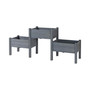 3 Tier Raised Garden Bed Freestanding Planter Box for Vegetables Herbs