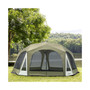 20 Person Camping Tent, Outdoor Tent with 2 Doors, Screen Room, Family Dome Tent for Hiking, Backpacking, Traveling, Easy Set Up, Army Green