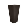 Cosmopolitan Tall Square Plastic Planter Brown, 32in