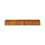 Garden Raised Bed 78.7"x11.8"x9.8" Solid Acacia Wood