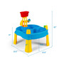 Kids Sand and Water Table Activity Table Sandbox w/ 18 Pcs Accessories