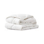 Lightweight 360 Thread Count Extra Soft Goose Down and Feather Fiber Comforter, Twin