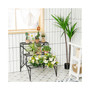 3 Tier Stair Style Metal Plant Stand Garden Shelf Flower Pot
