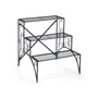 3 Tier Stair Style Metal Plant Stand Garden Shelf Flower Pot