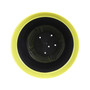 Glazed Brushed Happy Large Plastic Planter Bright Yellow 15 Inches