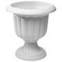 38196 Classic Urn Garden Pot/Planter, Plastic, Stone color - 19"