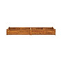 Garden Raised Bed Acacia Wood 78.7"x19.7"x9.8"