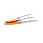 Laguiole Pizza, Tomato and Cheese Knife, Tuscan Sunset, Set of 3