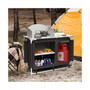 Portable BBQ Camping Grill Table Kitchen Sink Station