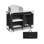 Portable BBQ Camping Grill Table Kitchen Sink Station