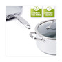 Venice Pro Stainless Steel Ceramic 7-Pc. Cookware Set