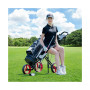 Foldable 3 Wheel Push Pull Golf Club Cart Trolley