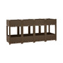 Raised Bed 63"x15.7"x28" Polypropylene