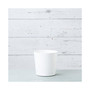Full Depth Cylinder Pot, White, 10 Inch