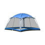 12' x 12' Screen House Room, 8 Person Camping Tent w/ Carry Bag and 4 Mesh Walls for Hiking, Backpacking, and Traveling, Easy Set Up, Royal Blue