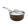 Nouvelle Copper Luxe Hard-Anodized Non-Stick 2.5-Qt. Saucier
