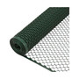 72120942 Plastic Poultry Fence, Green 2x25 ft