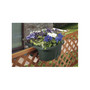 Exports Double Sided Adjustable Railing Planter Green 16in