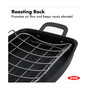 Obsidian Carbon Steel Roaster Pan & Rack