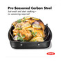 Obsidian Carbon Steel Roaster Pan & Rack