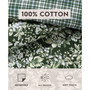 Bramble Floral Cotton Reversible 7 Piece Comforter Set, Full/Queen
