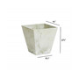 35080 Ella Square Planter Artstone Collection Mint - 10 inch