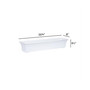 (#16362) Countryside Flower Box Planter, White - 36"