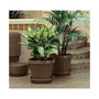 Terra Round Flower Pot Plastic Saucer, Chocolate, 14in