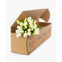 Pure White Tulips Fresh Flower Bouquet