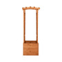 Trellis Planter with Arch 19.3"x15.4"x51.2" Firwood