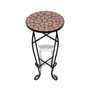 Mosaic Side Table Plant Table Terracotta